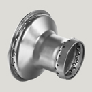 72mm, One-piece, Plain, Carbon Steel Centre - 70 Spoke
